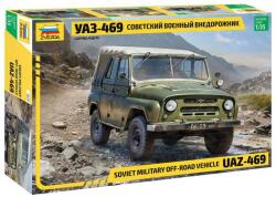 Zvezda Kit model militar 3629 - UAZ-469 vehicul sovietic 4WD off-road (1: 35) (32-3629)