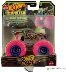 Mattel Monster Trucks: Rodger Dodger sötétben világító járgány - Mattel