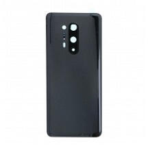  OnePlus 8 Pro akkufedél (hátlap) kamera lencsével és ragasztóval fekete (gyári)