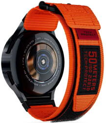 Tech-protect Curea material textil Tech-Protect Scout Pro compatibila cu Samsung Galaxy Watch 4/5/5 Pro/6 40/42/44/45/46mm Orange (5906203690916)