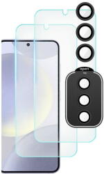 Tech-Protect Set 2 folii sticla pentru ecran si protectie camera foto TECH-PROTECT Supreme compatibil cu Samsung Galaxy S24 Clear (5906203690428)