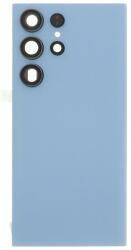 tel-szalk-19296951974 Samsung Galaxy S23 Ultra Ég kék Akkufedél hátlap, kamera lencse (Sky Blue) (tel-szalk-19296951974)