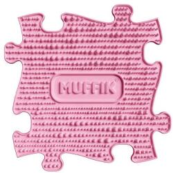MUFFIK Szenzoros ortopédiai szőnyeg: puha muffik kiegészítő - pasztell rózsaszín (MFK0021114)