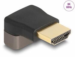 Delock Adaptor metalic HDMI 8K60Hz T-M unghi 90 grade sus, Delock 60083 (60083)