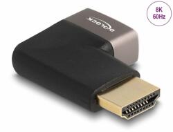 Delock Adaptor metalic HDMI 8K60Hz T-M unghi 90 grade dreapta, Delock 60084 (60084)
