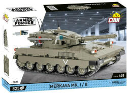 COBI - 2621 For? ele Armate Merkava Mk. I / II, 1: 35, 825 k (CBCOBI-2621)