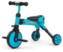 Milly Mally - Tricicleta pentru copii 2în1 Grande albastru (5901761125030)