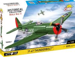 COBI - 5737 II WW P-47 Thunderbolt, 1: 32, 477 k, 1 f (CBCOBI-5737)