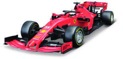 Bburago - 1: 18 Ferrari Racing F1 2019 SF90 Sebastian Vettel (43BB16807VE)