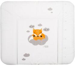 New Baby - Covoraș de schimbat moale Fox alb 85x70cm (8596164044131)