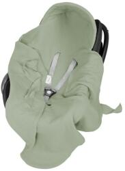Belisima - Învelitoare din muselină pentru scaunul auto Belisima verde (5907772710494)