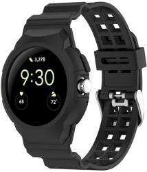 Husa de protectie GLACIER pentru Google Pixel Watch / Pixel Watch 2 neagra