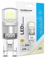 Modee LED lámpa alumínium T18 2, 6W- 30W G9 320lm 840 220-240V AC 50000h 300° 4000K Modee - ML-G9A4000K2, 6WNB1 (ML-G9A4000K2,6WNB1)