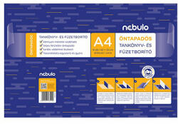 Nebulo Nebulo: Füzetborító A/4-es 10db-os öntapadós sima (OTKB-A4-SI)