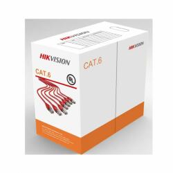 Hikvision Cablu U/UTP Cat. 6, 4xAWG23, PVC, portocaliu, cutie 305m, DS-1LN6-UU