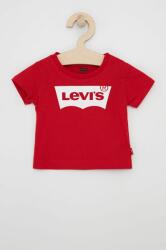 Levi's gyerek póló piros, nyomott mintás - piros 62