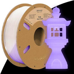 Eryone Glow in Dark PLA foszforeszkáló lila (purple) 3D nyomtató Filament 1.75mm, 1kg/tekercs