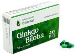 Remedia Supliment Alimentar REMEDIA Ginkgo Biloba 40mg 30 Capsule