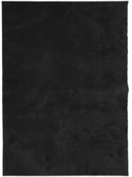 vidaXL HUARTE fekete rövid szálú puha és mosható szőnyeg 200 x 280 cm 375119