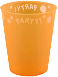 Orange, Narancssárga pohár, műanyag 250 ml (PNN96201)