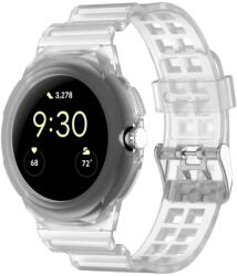  GLACIER Védőtok Google Pixel Watch / Pixel Watch 2 átlátszóhoz