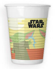  Star Wars The Mandalorian műanyag pohár 8 db-os 200 ml (PNN94242) - mesesajandek