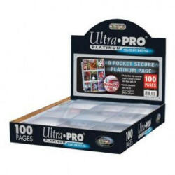 Ultra PRO Ultra Pro Secure Platinum 9 zsebes, 3 lyukas mappalap (100 lap)