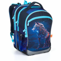 Topgal Iskolatáska farkassal Topgal COCO 24016