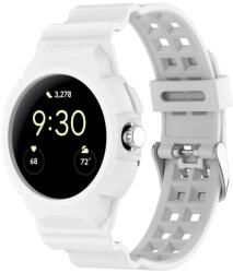 GLACIER Védőtok a Google Pixel Watch / Pixel Watch 2 számára, fehér