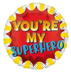  Fólia lufi 17" 43cm You're my superhero, 3945501 (LUFI194959)