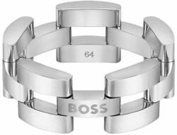 HUGO BOSS Időtlen férfi acél gyűrű Sway 1580551 (Kerület 66 mm)