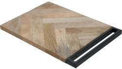 4-Home Tocător din lemn de mango Herringbone, 29, 5 x 40 x 2 cm