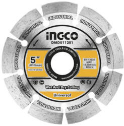 INGCO Disc diamantat intrerupt, segmentat, 115mm, 125mm, PROFI (DMD011251) Disc de taiere