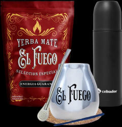 Kit de Yerba Mate El Fuego Energia 500g YERBOMOS