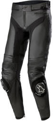 Alpinestars Pantaloni moto racing din piele - Alpinestars Missile V3 - Long - Black (3120722/1100)