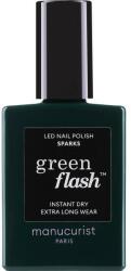 Manucurist Lac de unghii - Manucurist Green Flash Led Nail Polish Sparks