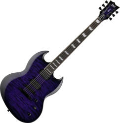 ESP LTD VIPER-1000 See Thru Purple Sunburst