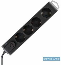 Somogyi Elektronic 4 Plug 1,5 m Switch (NV T4K/BK)