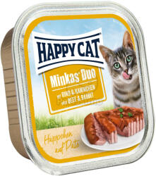 Happy Cat Minkas Duo beef & rabbit 24x100 g
