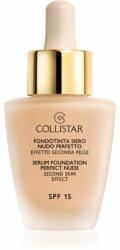 Collistar Serum Foundation Perfect Nude élénkítő make-up a természetes hatásért SPF 15 árnyalat 2 Beige 30 ml