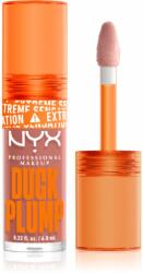 NYX Cosmetics Duck Plump ajakfény nagyobbító hatás árnyalat 02 Banging Bare 6, 8 ml