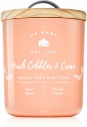 DW HOME Farmhouse Peach Cobbler & Cream illatgyertya 240 g