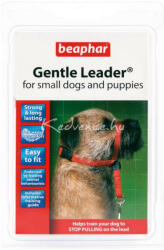 Beaphar Gentle Leader Fejhám-kisméretű kutyára-piros (17947)