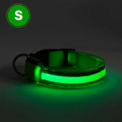 Yummie LED-es nyakörv - akkumulátoros - S méret - zöld (60027D) - kedvence