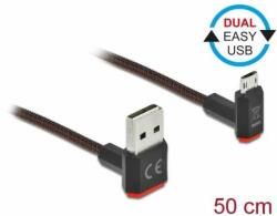 Delock EASY-USB 2.0 cablu EASY-USB 2.0 tip A - EASY-USB Micro-B, cap curbat (85265)