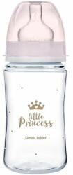 Canpol babies Canpol bebelusi Biberon cu gura larga ROYAL BABY 240ml roz (35234PIN)