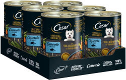Cesar Cesar Natural Goodness - Pește și superingrediente (6 x 400 g)