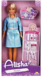 Alisha Set de joaca Alisha, Doctor cu accesorii Papusa