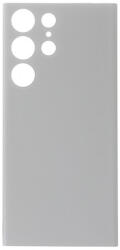 Samsung S918 Galaxy S23 Ultra akkufedél (hátlap) ragasztóval, fehér (utángyártott Logo nélküli)