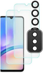 Tech-Protect Set 2 folii sticla pentru ecran si protectie camera foto TECH-PROTECT Supreme compatibil cu Samsung Galaxy A05s Clear (5906203691029)